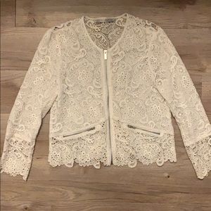 Zara lace sweater